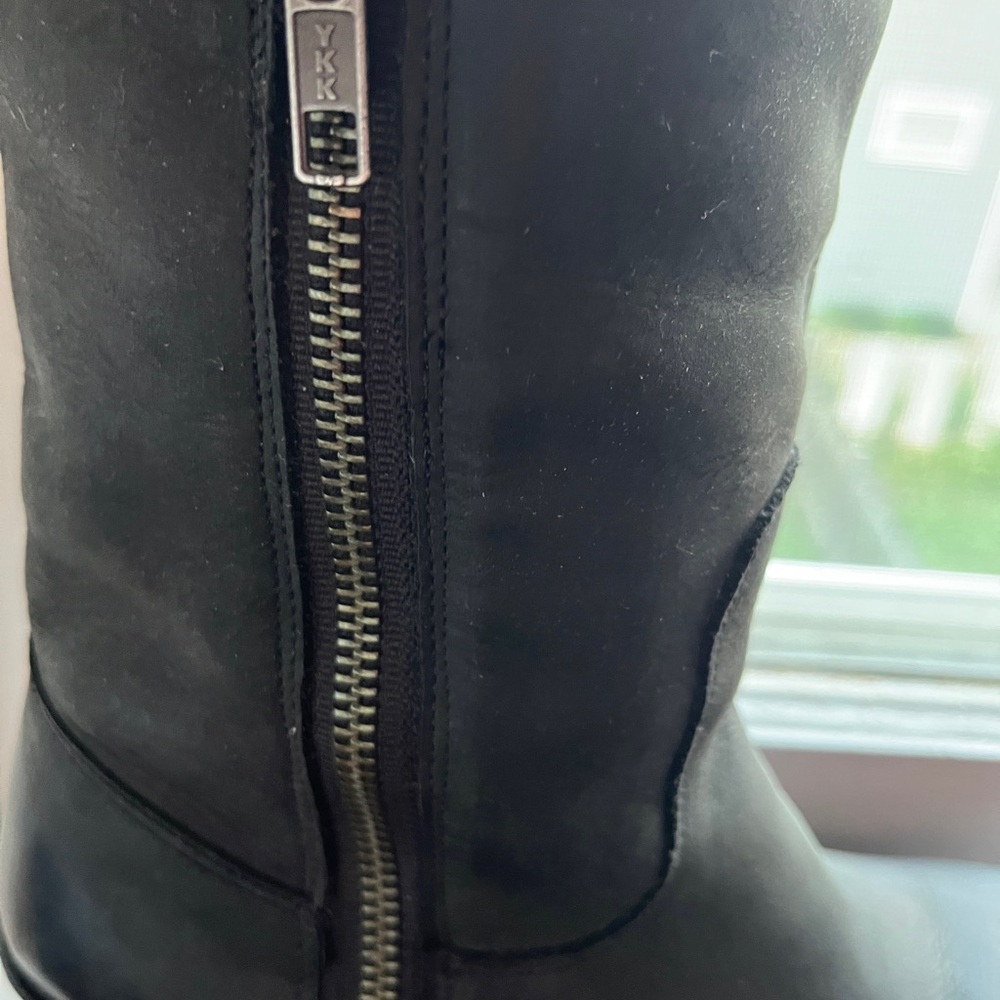 John Fluevog Black Heeled Boots - Picture 15 of 17